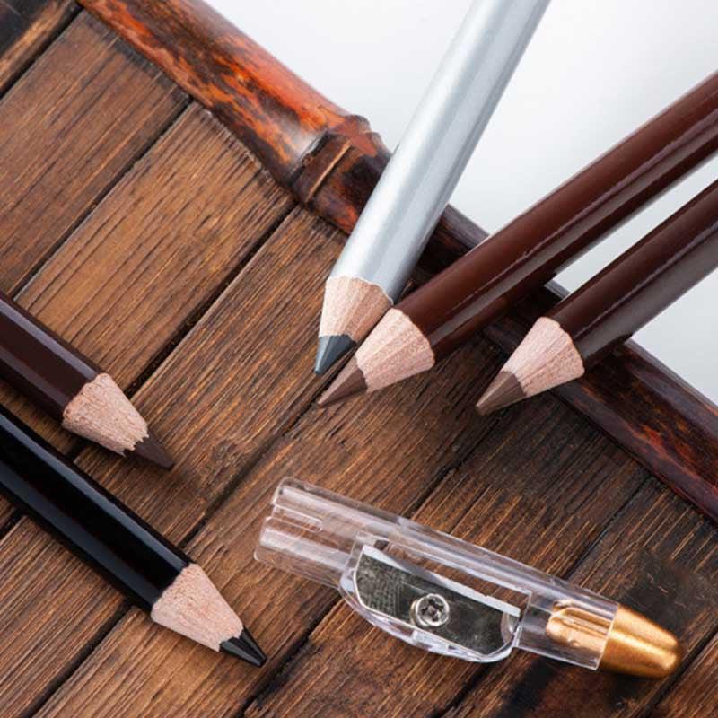 Waterproof Eyebrow Pencil With Blade Natural Long-lasting Eye Makeup