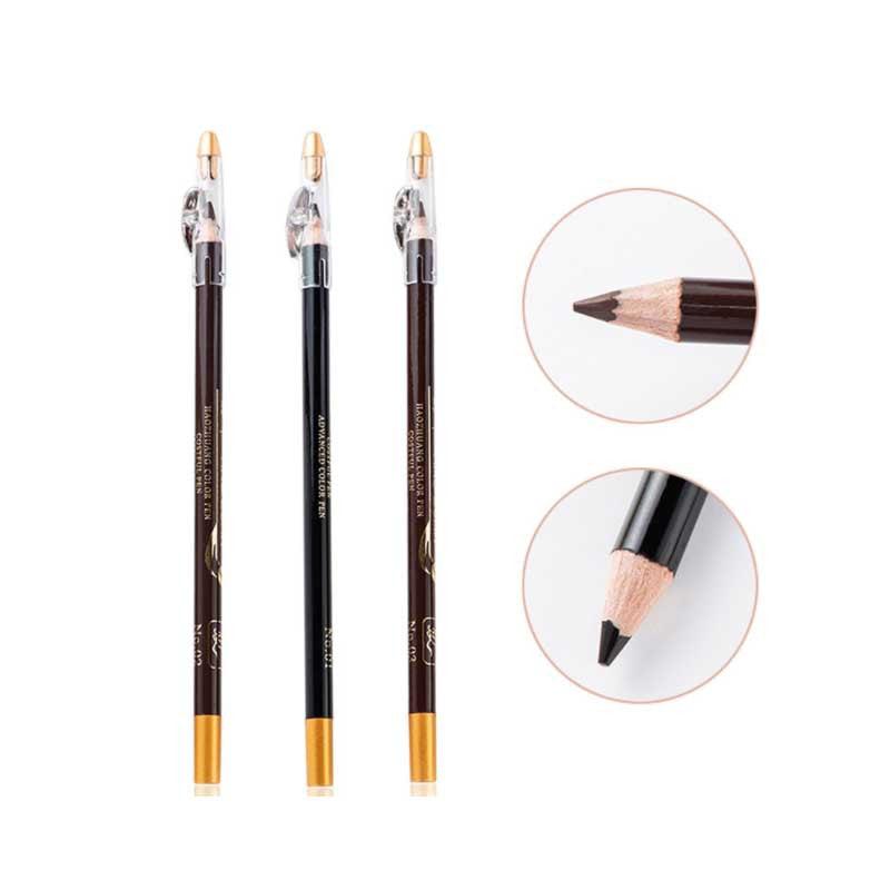 Waterproof Eyebrow Pencil With Blade Natural Long-lasting Eye Makeup