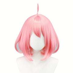Light Pink Silly Hair Bob Wig for Halloween Party