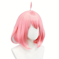 Light Pink Silly Hair Bob Wig for Halloween Party
