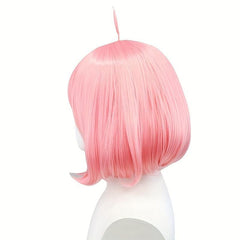 Light Pink Silly Hair Bob Wig for Halloween Party