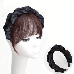Cloud Headband With Synthetic Hair Bangs 2-in-1 Hair Accessories