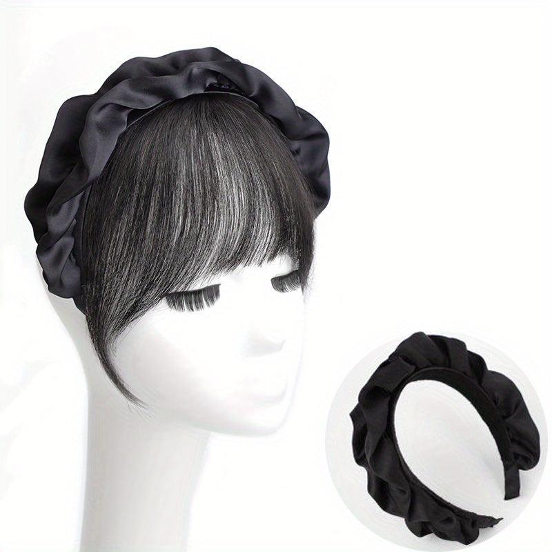Cloud Headband With Synthetic Hair Bangs 2-in-1 Hair Accessories