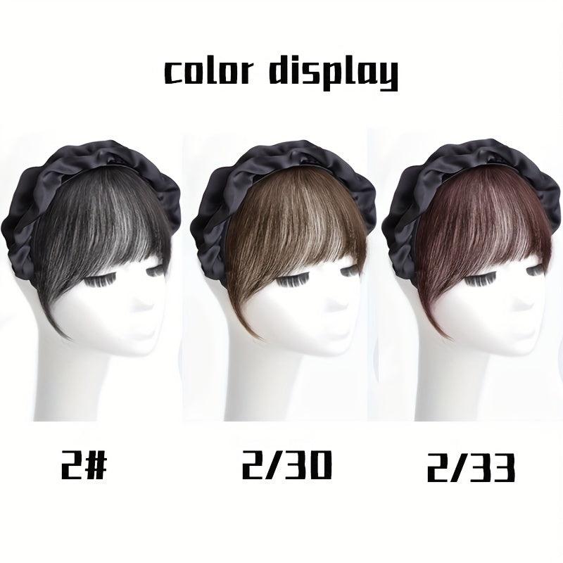 Cloud Headband With Synthetic Hair Bangs 2-in-1 Hair Accessories