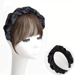 Cloud Headband With Synthetic Hair Bangs 2-in-1 Hair Accessories