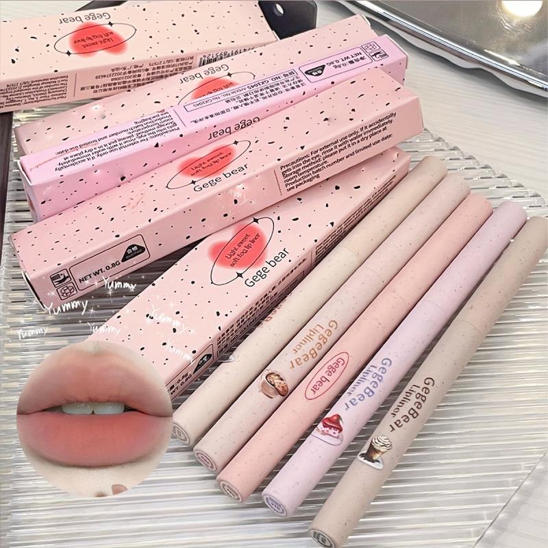 Light Soft Mist Lipliner Long Lasting Nude Pink Lip Pencil