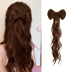 Hanfu Ancient Style Wig Braid Tall Ponytail Chicken Hair Claw Hair Bun