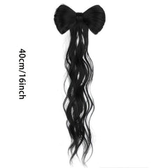 Hanfu Ancient Style Wig Braid Tall Ponytail Chicken Hair Claw Hair Bun