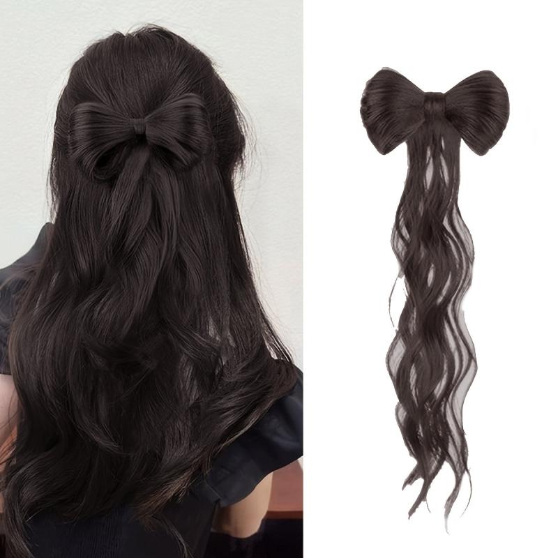 Hanfu Ancient Style Wig Braid Tall Ponytail Chicken Hair Claw Hair Bun