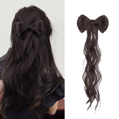 Hanfu Ancient Style Wig Braid Tall Ponytail Chicken Hair Claw Hair Bun