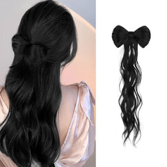 Hanfu Ancient Style Wig Braid Tall Ponytail Chicken Hair Claw Hair Bun