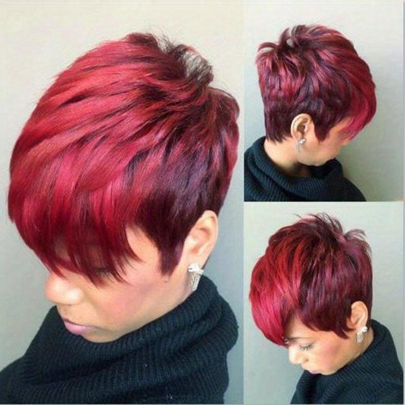 25 4 Cm Short Curly Wavy Hair Iwgs For Women Natural Looking Synthetic