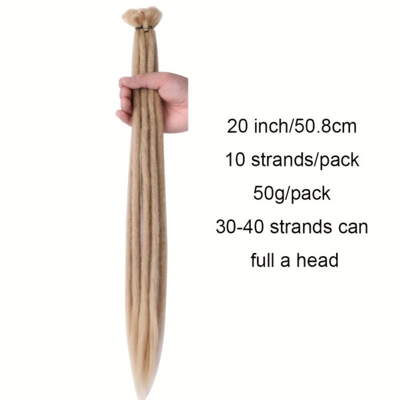 50 8 Cm Dreadlocks Extensions Crochet Braids Hip Hop Style Reggae Hair