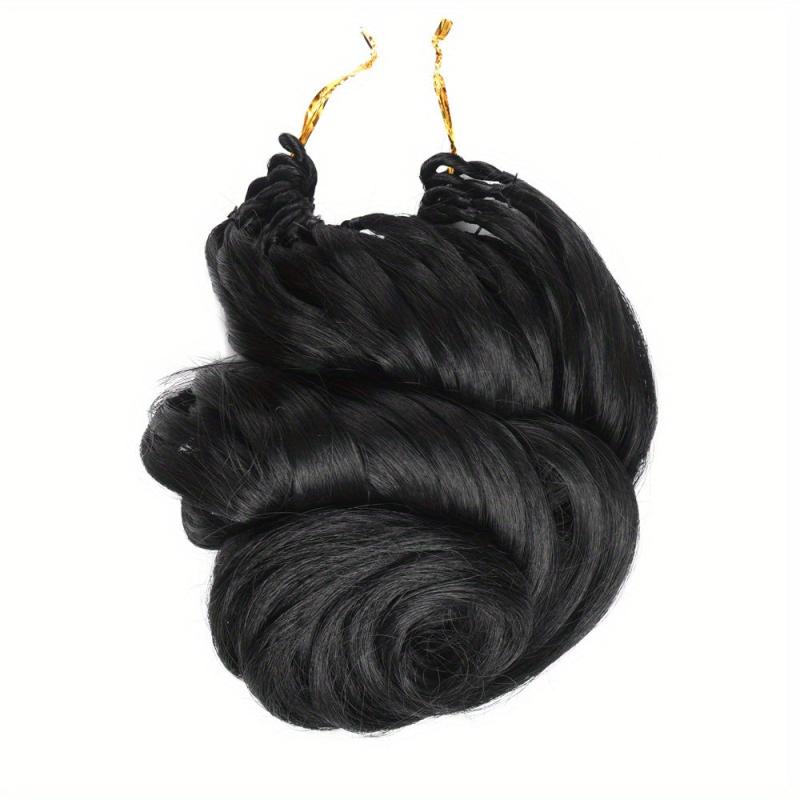 2pcs Crochet Body Wave Hair Extensions Synthetic Hair For Women