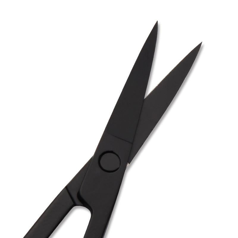 Curved Facial Hair Scissors for Men & Women - Professional Stainless Steel