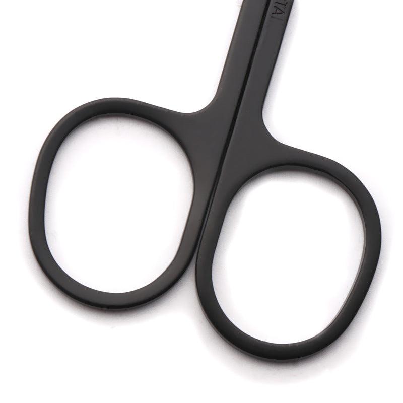 Curved Facial Hair Scissors for Men & Women - Professional Stainless Steel