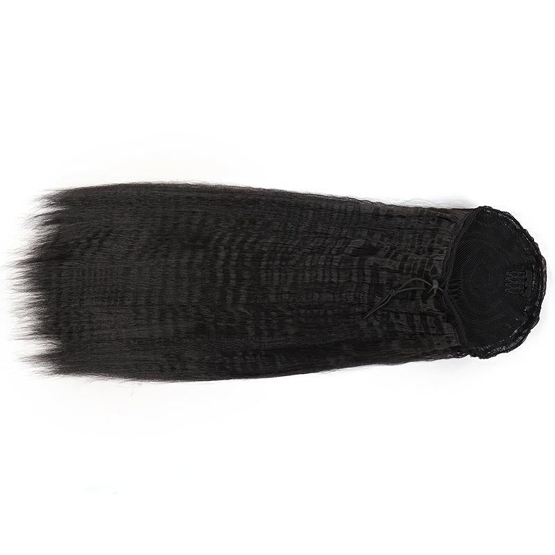 20 Inch High Temp Fiber Drawstring Wig Ponytail Plait