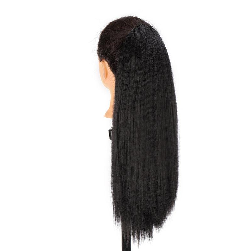 20 Inch High Temp Fiber Drawstring Wig Ponytail Plait