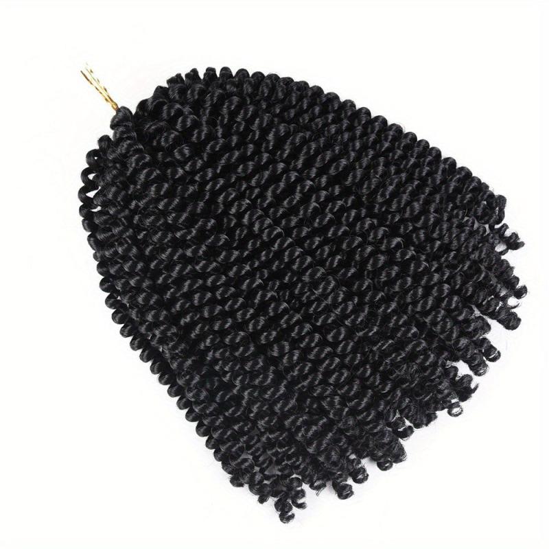 Spring Twist Hair Extensions 20 32 Cm Synthetic Crochet Braids