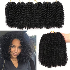 Spring Twist Hair Extensions 20 32 Cm Synthetic Crochet Braids