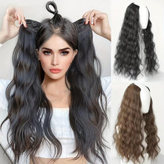 Long Curly Clip-In Hair Extensions for Volume and Style