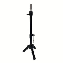 Mini Mannequin Head Stand Wig Stand Tripod Adjustable 38 1 73 66 Cm