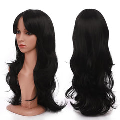Wavy Cosplay Wig Heat Resistant Synthetic Hair For Women