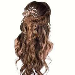 6pcs Long Wavy Hair Pieces Synthetic Clip In Extensions for Daily Use