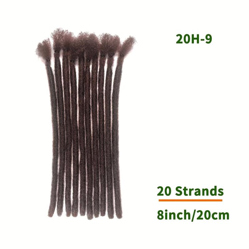20 Strands Backcomb Twisted Dreadlocks Extensions