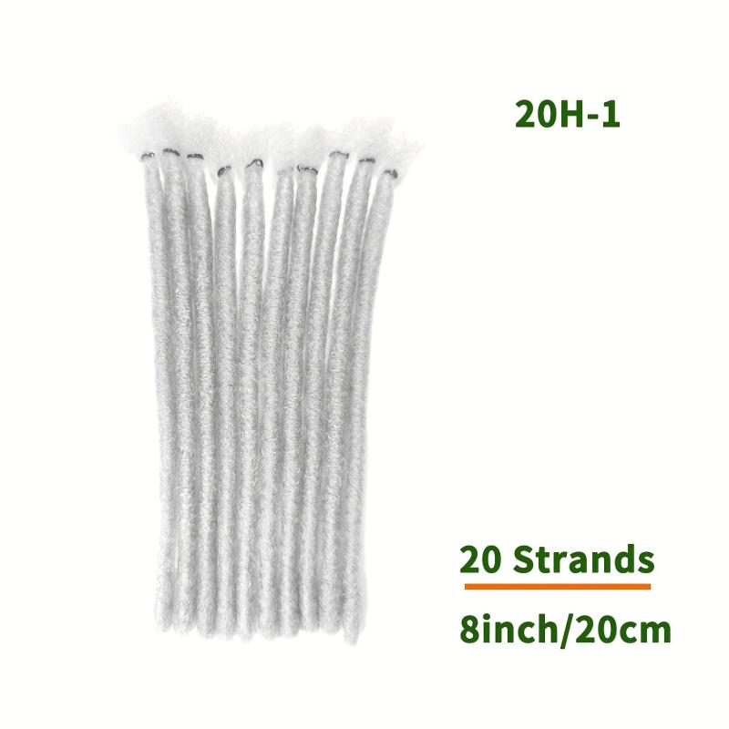 20 Strands Backcomb Twisted Dreadlocks Extensions