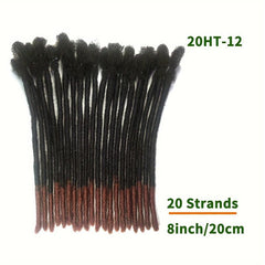 20 Strands Backcomb Twisted Dreadlocks Extensions