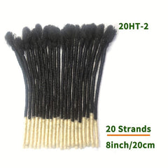 20 Strands Backcomb Twisted Dreadlocks Extensions