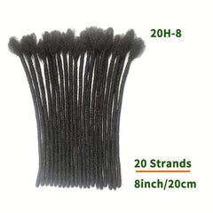 20 Strands Backcomb Twisted Dreadlocks Extensions