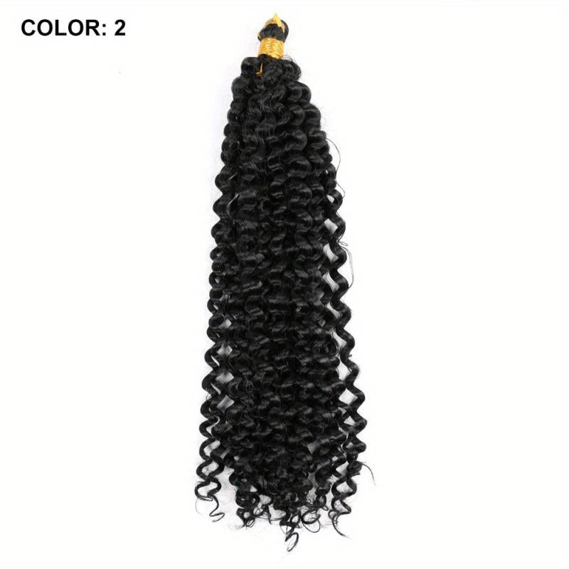 Ombre Water Wave Crochet Hair Extensions