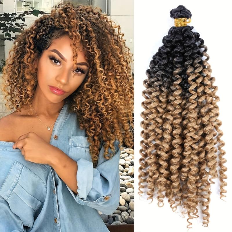 Ombre Water Wave Crochet Hair Extensions