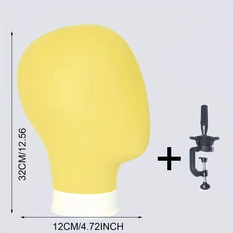 Unisex Head Wig Making Weft Hats Display Stand Rack Model Mannequin Head