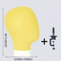 Unisex Head Wig Making Weft Hats Display Stand Rack Model Mannequin Head