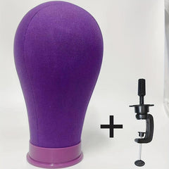 Unisex Head Wig Making Weft Hats Display Stand Rack Model Mannequin Head