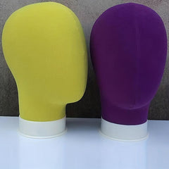Unisex Head Wig Making Weft Hats Display Stand Rack Model Mannequin Head
