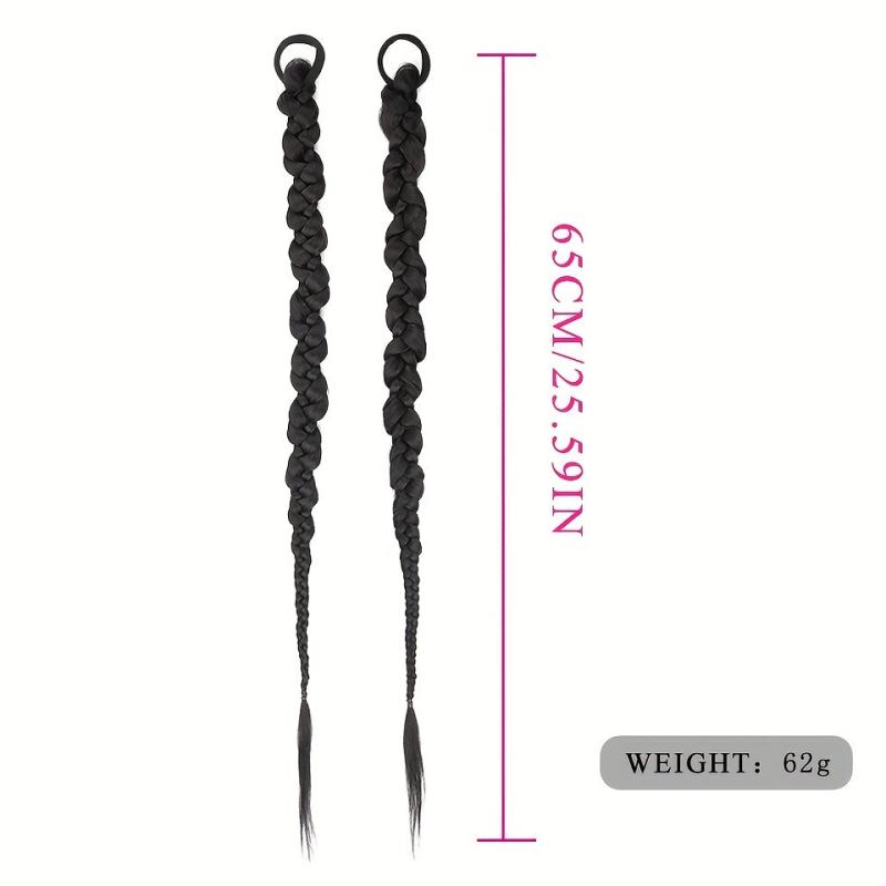 Y2K Twist Braid Ponytail Extensions for Women