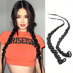 Y2K Twist Braid Ponytail Extensions for Women