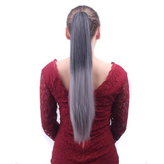 Thick Clip-In Ponytail Extension - Long Straight Hair