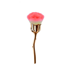 Rose Makeup Brush Large Soft Powder Facial Brush Blush Brush
