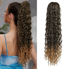 Long Wavy Ponytail Extensions for Daily Use