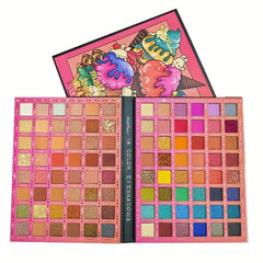 96 Colors Eyeshadow Palette Bright Pearly Matte Finish