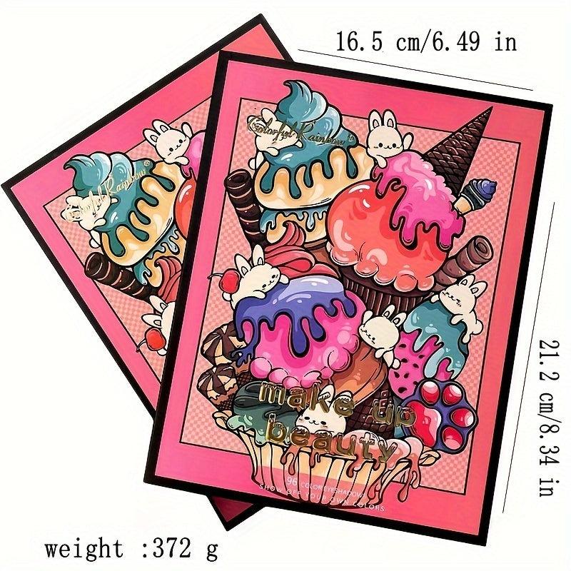 96 Colors Eyeshadow Palette Bright Pearly Matte Finish