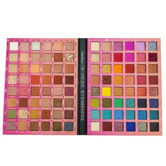 96 Colors Eyeshadow Palette Bright Pearly Matte Finish