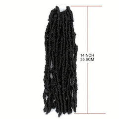 8pcs Butterfly Locs Crochet Braids Hair Extensions