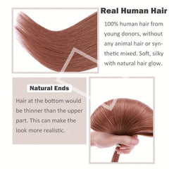 Human Hair Tape In Extensions Straight Hair Seamless Skin Weft 20pcs 50g