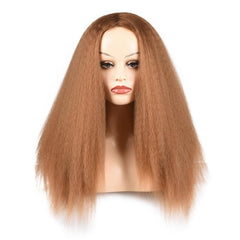 Long Synthetic Kinky Straight Wigs for Women